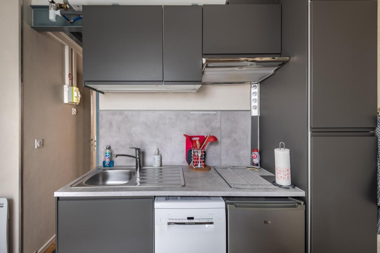 Studio En Duplex-Aircon-Terrasse-Parking-Calme Bordeaux Exteriér fotografie