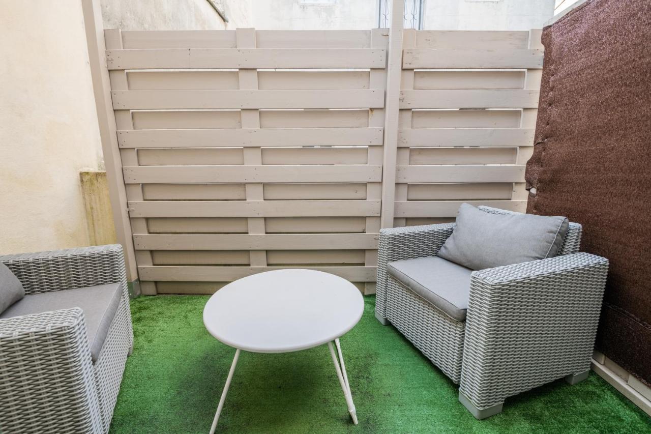 Studio En Duplex-Aircon-Terrasse-Parking-Calme Bordeaux Exteriér fotografie
